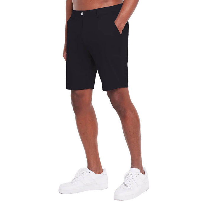 Redvanly Hanover Pull-On 9" Golf Shorts Tuxedo - SS24 Men