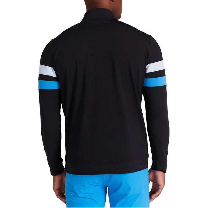 Redvanly Wilson 1/4 Zip Golf Pullover Tuxedo - SS24 Men