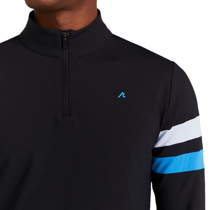 Redvanly Wilson 1/4 Zip Golf Pullover Tuxedo - SS24 Men