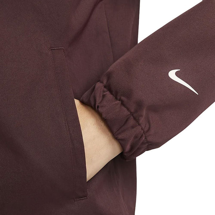 Nike Repel Golf Jacket Burgundy Crush/Light Bone - FW22 Women