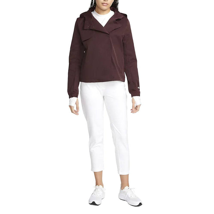 Nike Repel Golf Jacket Burgundy Crush/Light Bone - FW22 Women