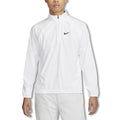 Nike Repel Tour 1/2 Zip Golf Jacket White/Black - FW23