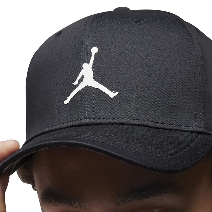 Nike Jordan Rise Golf Cap Black/Smoke Gray/White - SU24