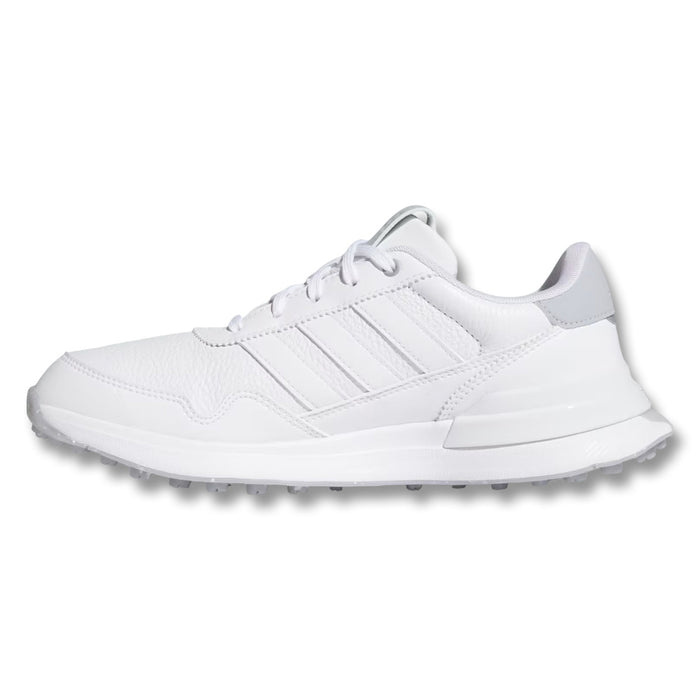 Adidas S2G 26 Leather Spikeless Golf Shoes Cloud White/Cloud White/Halo Silver - SS26 Women