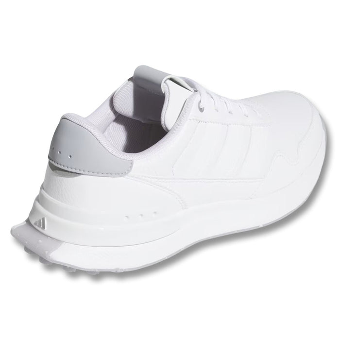 Adidas S2G 26 Leather Spikeless Golf Shoes Cloud White/Cloud White/Halo Silver - SS26 Women