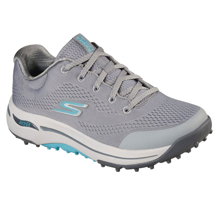 Skechers Go Golf Arch Fit - Balance Spikeless Golf Shoes Gray/Blue - SP21 Women