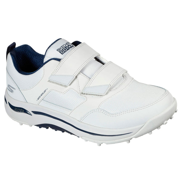 Skechers Go Golf Arch Fit - Front Nine Spikeless Golf Shoes White/Navy - SP21 Men