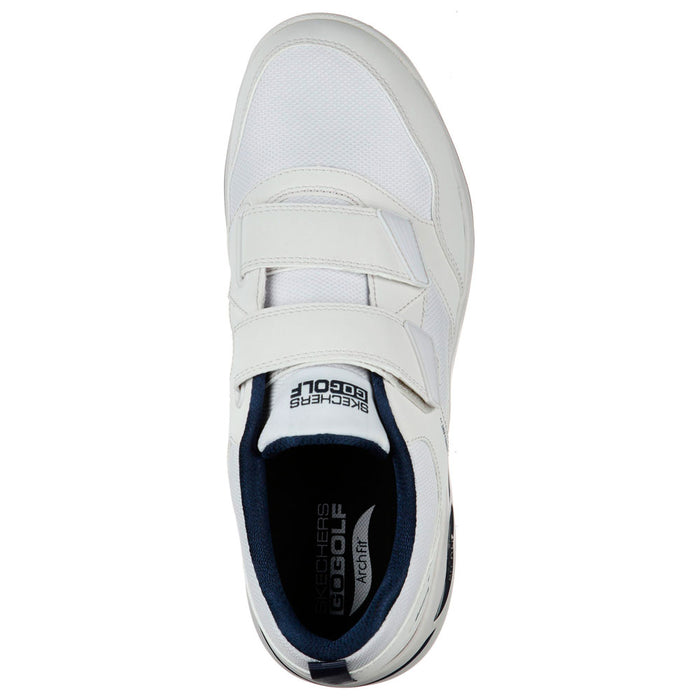 Skechers Go Golf Arch Fit - Front Nine Spikeless Golf Shoes White/Navy - SP21 Men