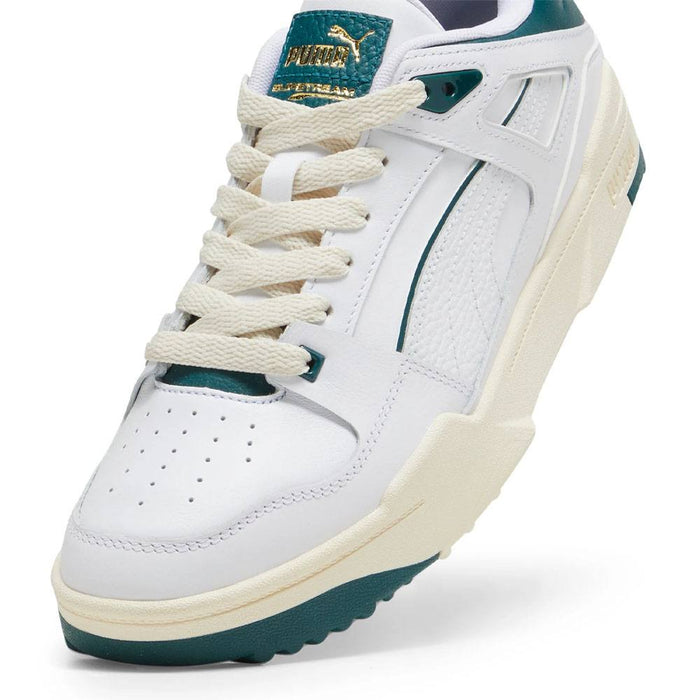 PUMA Slipstream G Spikeless Golf Shoes White/Varsity Green - 24 Men