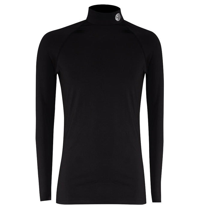 SParms Sun Protect+ Winter Full Body Warm High Neck Golf Mock Black - FW20 Men