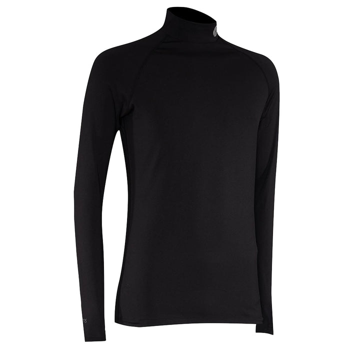 SParms Sun Protect+ Winter Full Body Warm High Neck Golf Mock Black - FW20 Men