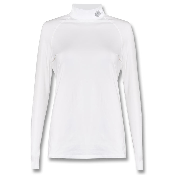 SParms Sun Protect+ Winter Full Body Warm High Neck Golf Mock White - FW20 Women