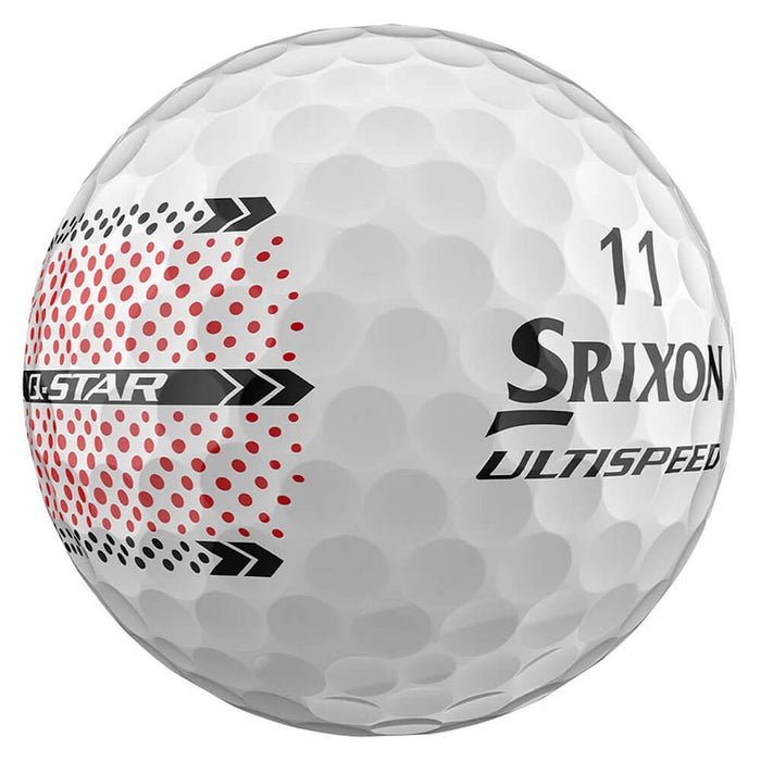 Srixon Q-Star Ultispeed Trackline Golf Balls