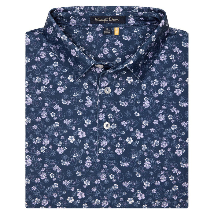 Straight Down Dogwood Golf Polo Sage - SP26 Men