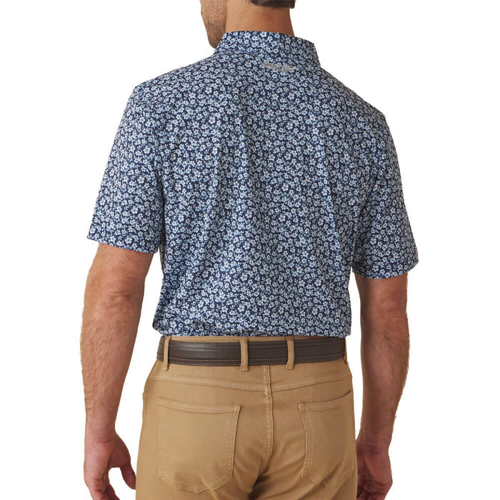 Straight Down Don Ho Golf Polo New Indigo - SP26 Men