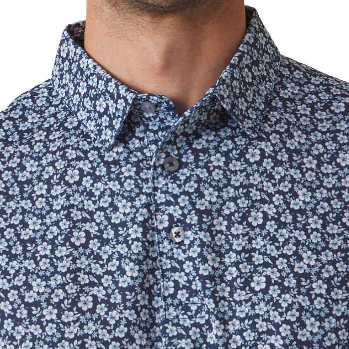 Straight Down Don Ho Golf Polo New Indigo - SP26 Men