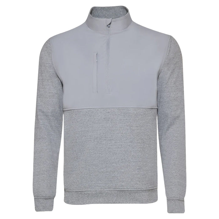 Straight Down Harding Hybrid Quarter Zip Golf Pullover Storm - FW24 Men