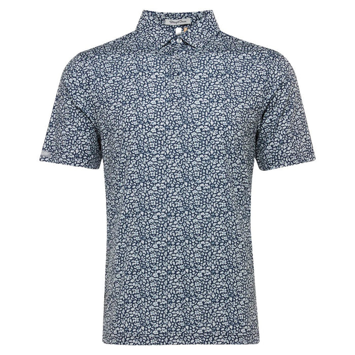 Straight Down Liberty Golf Polo New Indigo - FW24 Men