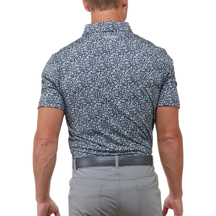 Straight Down Liberty Golf Polo New Indigo - FW24 Men