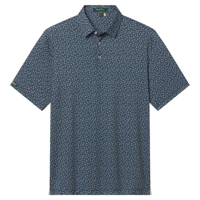 Straight Down Redbud Golf Polo New Indigo - SP26 Men