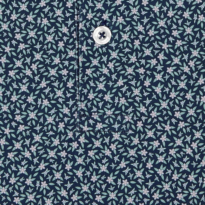 Straight Down Redbud Golf Polo New Indigo - SP26 Men