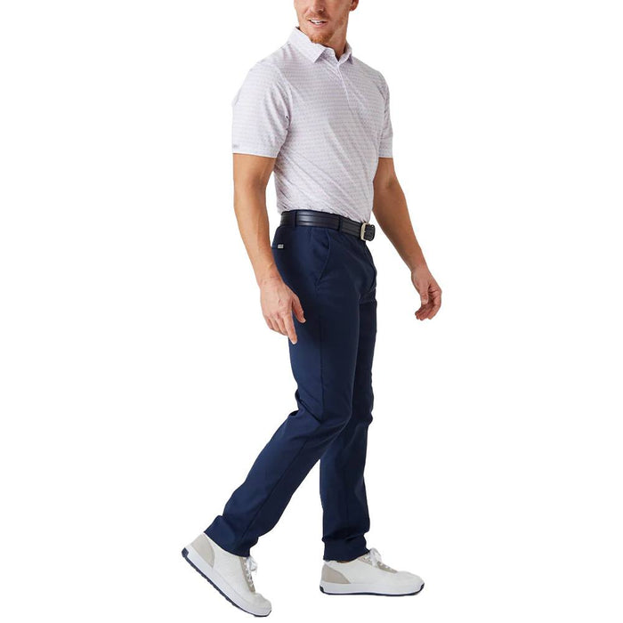 Straight Down Tsunami Golf Polo Lavender - FW24 Men