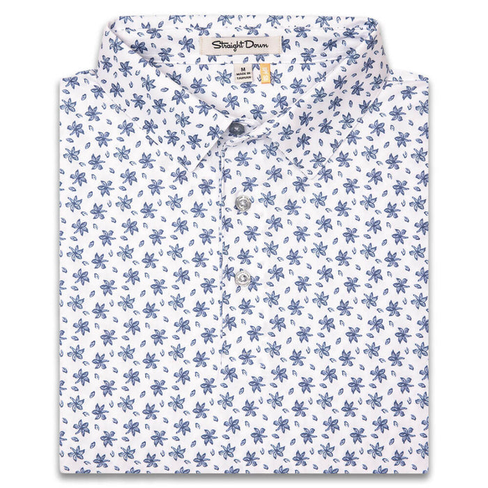 Straight Down Wailea Golf Polo Moonlight - SP26 Men