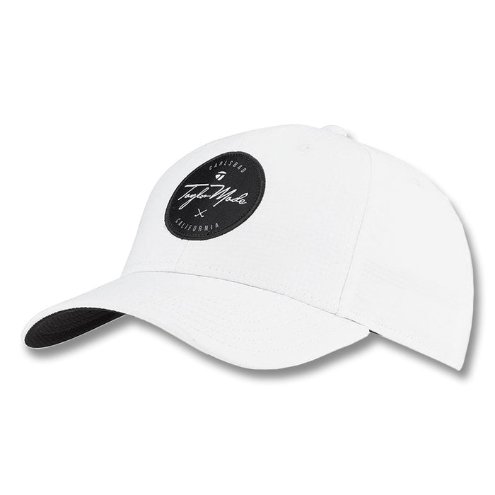 TaylorMade Circle Patch Golf Cap White - 23 Men