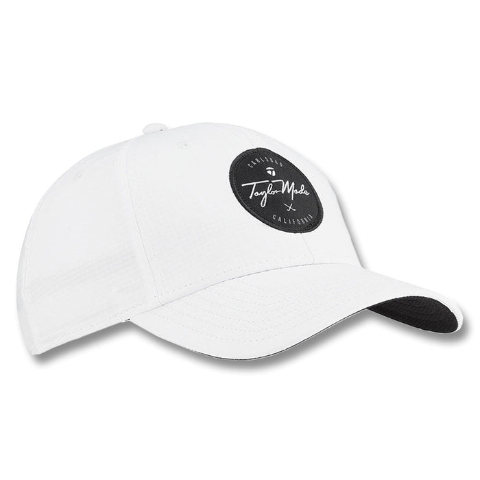 TaylorMade Circle Patch Golf Cap White - 23 Men