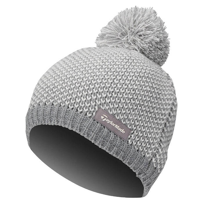 TaylorMade Golf Beanie Silver/Ivory - 25 Women
