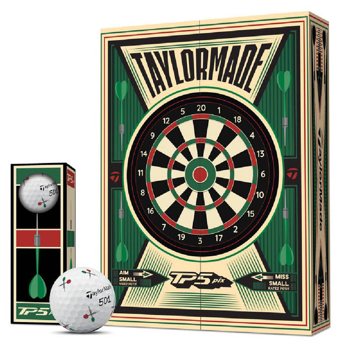TaylorMade Limited Edition TP5 Pix Darts Golf Balls