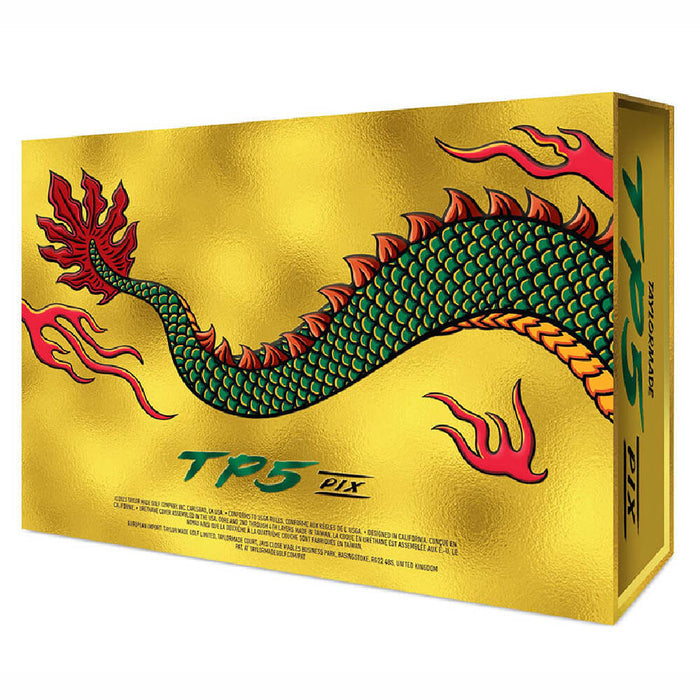 TaylorMade Limited Edition TP5 Pix Dragon Golf Balls
