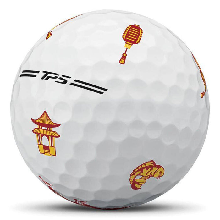 TaylorMade Limited Edition TP5 Pix Lunar New Year Golf Balls