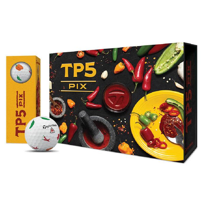 TaylorMade Limited Edition TP5 Pix Peppers Golf Balls