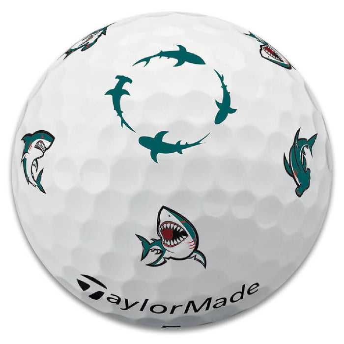 TaylorMade Limited Edition TP5 Pix Sharks Golf Balls