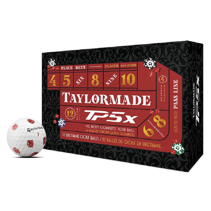 TaylorMade Limited Edition TP5x Dice Golf Balls