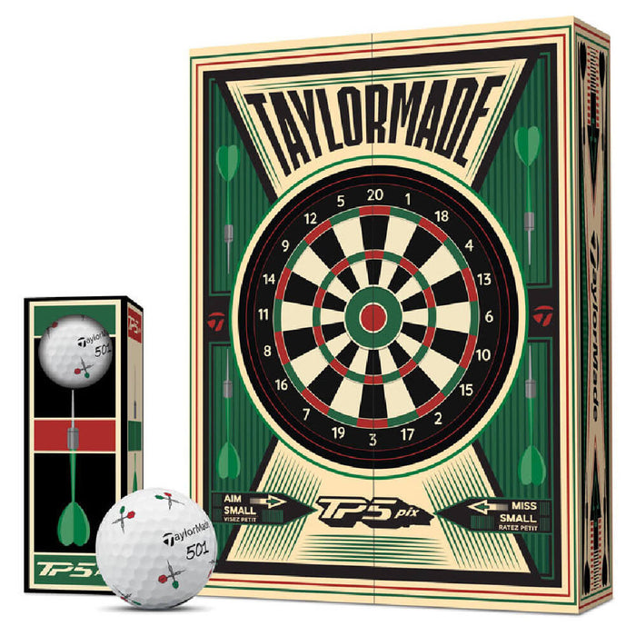 TaylorMade Limited Edition TP5x Pix Darts Golf Balls