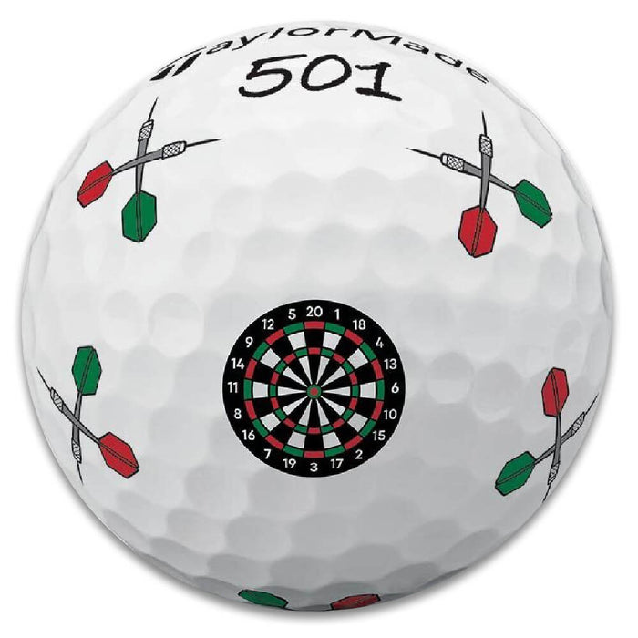 TaylorMade Limited Edition TP5x Pix Darts Golf Balls