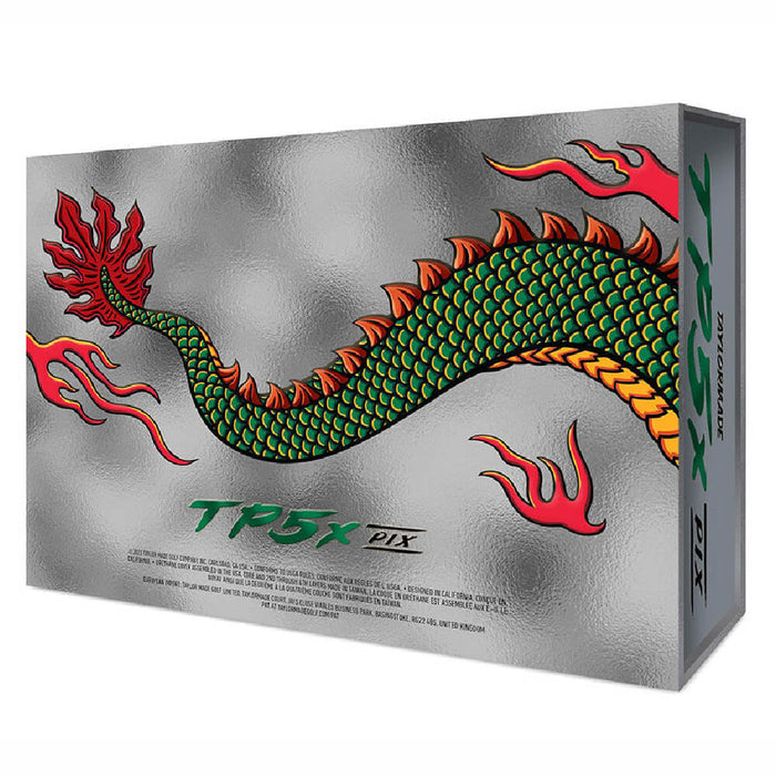 TaylorMade Limited Edition TP5x Pix Dragon Golf Balls