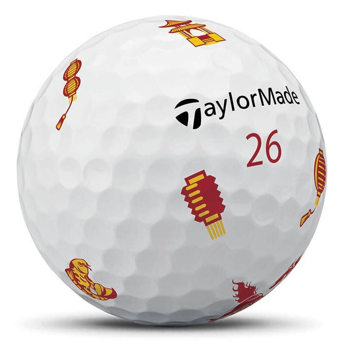 TaylorMade Limited Edition TP5x Pix Lunar New Year Golf Balls
