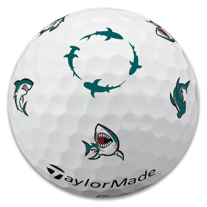 TaylorMade Limited Edition TP5x Pix Sharks Golf Balls