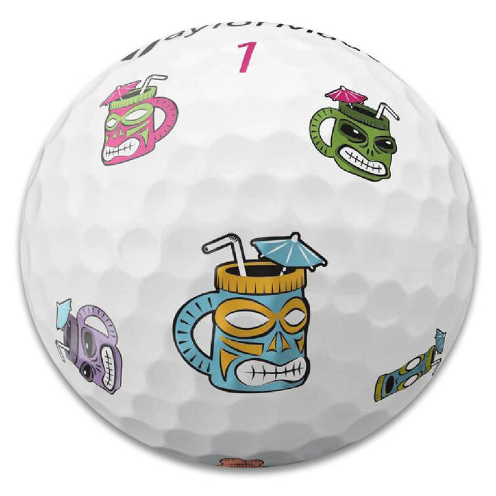 TaylorMade Limited Edition TP5x Pix Tiki Golf Balls
