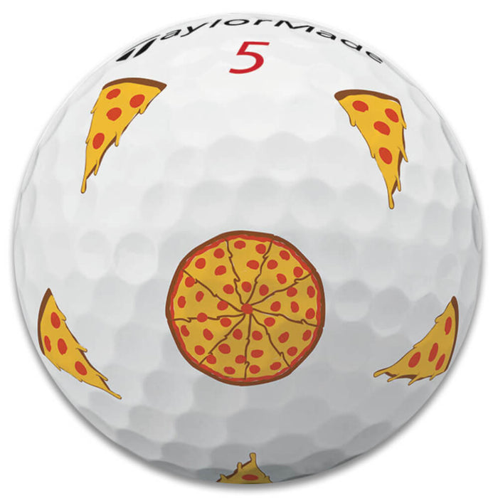 TaylorMade Limited Edition TP5x Pizza Party Golf Balls