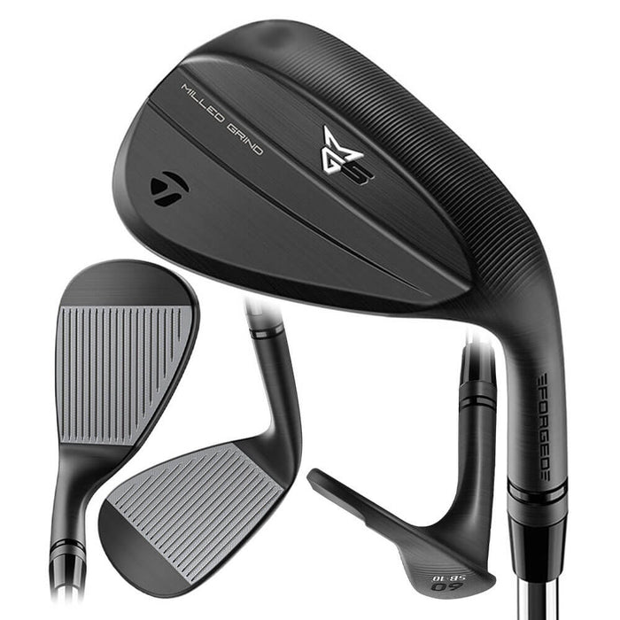TaylorMade Milled Grind 5 Charcoal Forged Wedge - 25 Men