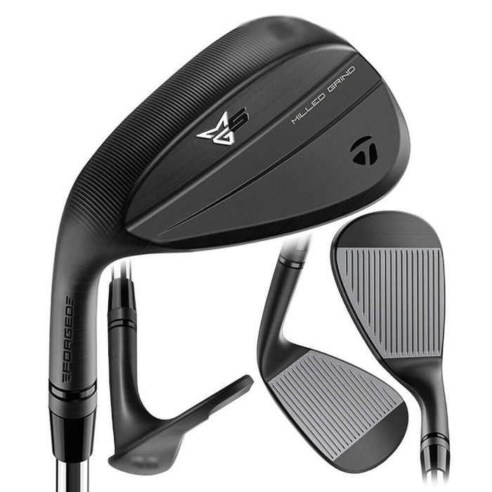 TaylorMade Milled Grind 5 Charcoal Forged Wedge - 25 Men
