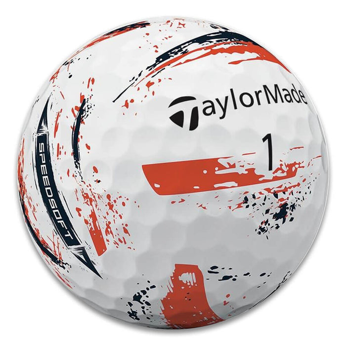 TaylorMade NFL SpeedSoft Ink Golf Balls