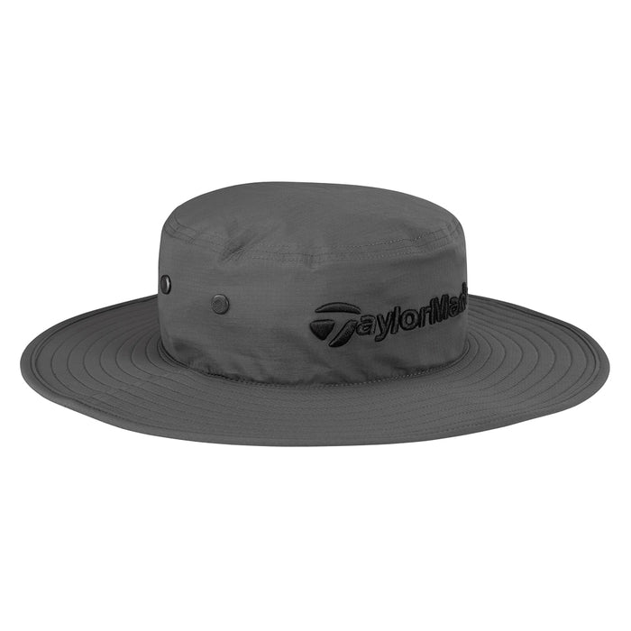 TaylorMade Performance Metal Eyelet Golf Bucket Hat Gray - 24 Men