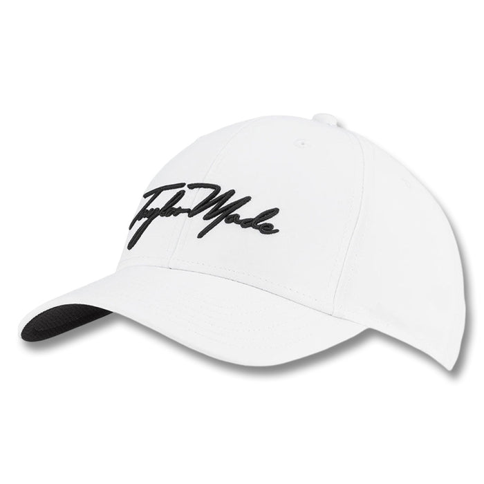 TaylorMade Radar Script Seeker Golf Cap White - 25 Men