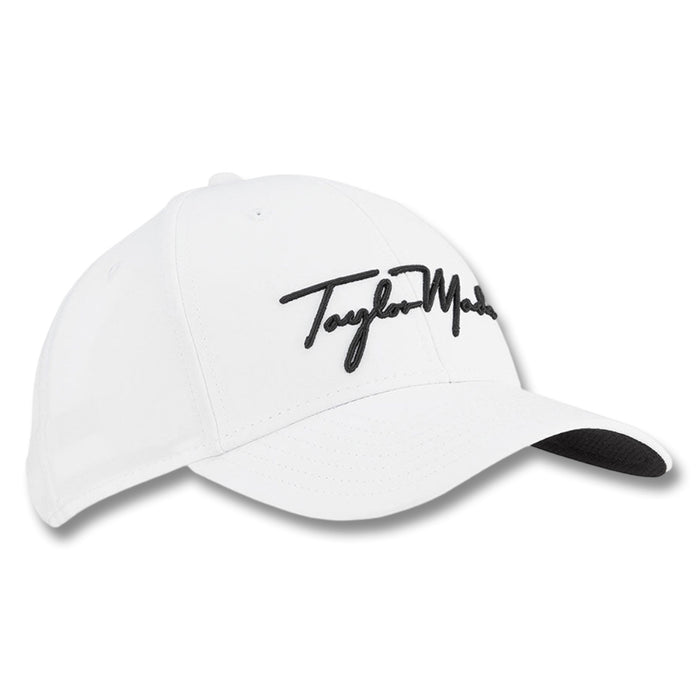 TaylorMade Radar Script Seeker Golf Cap White - 25 Men
