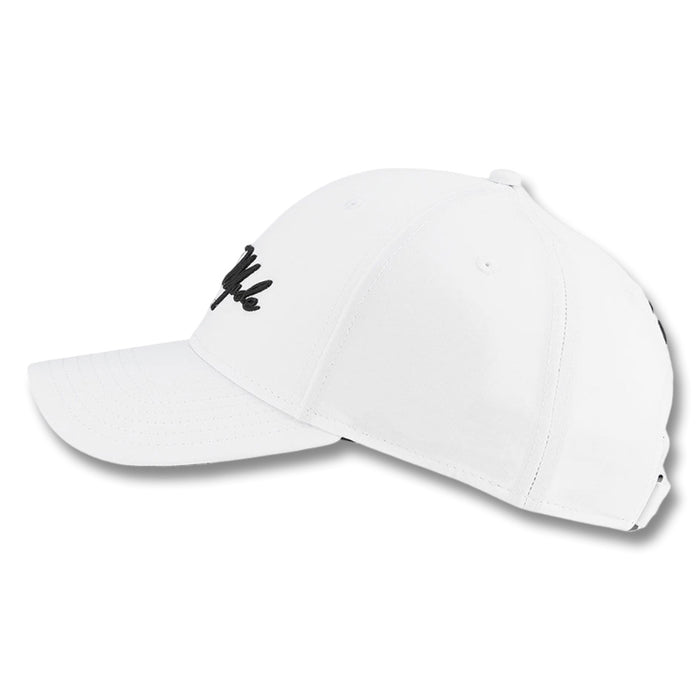 TaylorMade Radar Script Seeker Golf Cap White - 25 Men